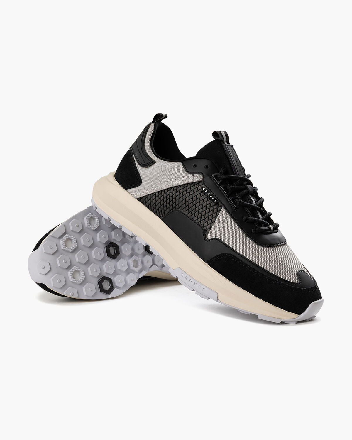 Maximus - Nylon Canvas/Suede, Grey/Black, hi-res