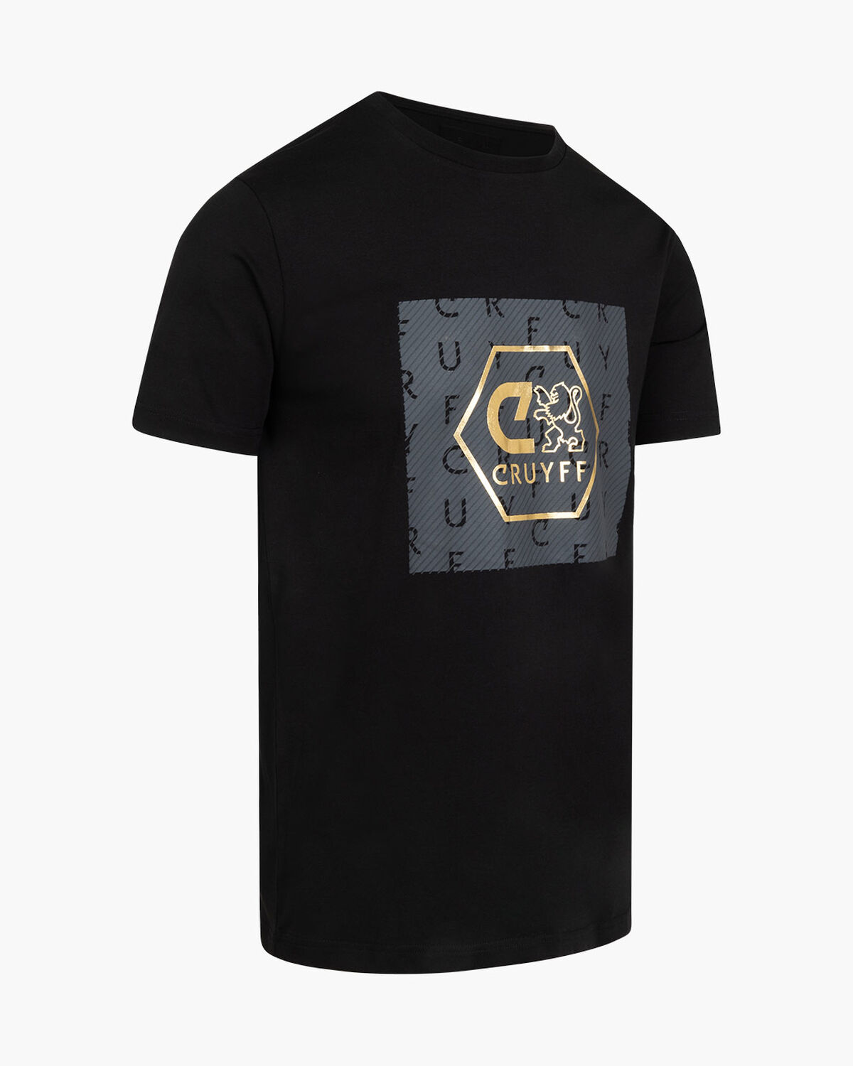 Explore Tee, Black/Gold, hi-res