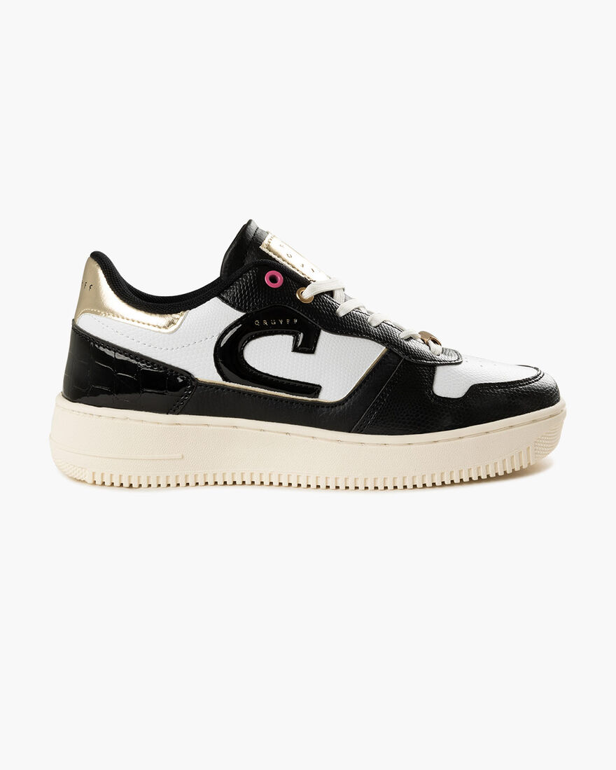 Campo Low Lux - Fine Lizard/Tumbled, Black/White, hi-res