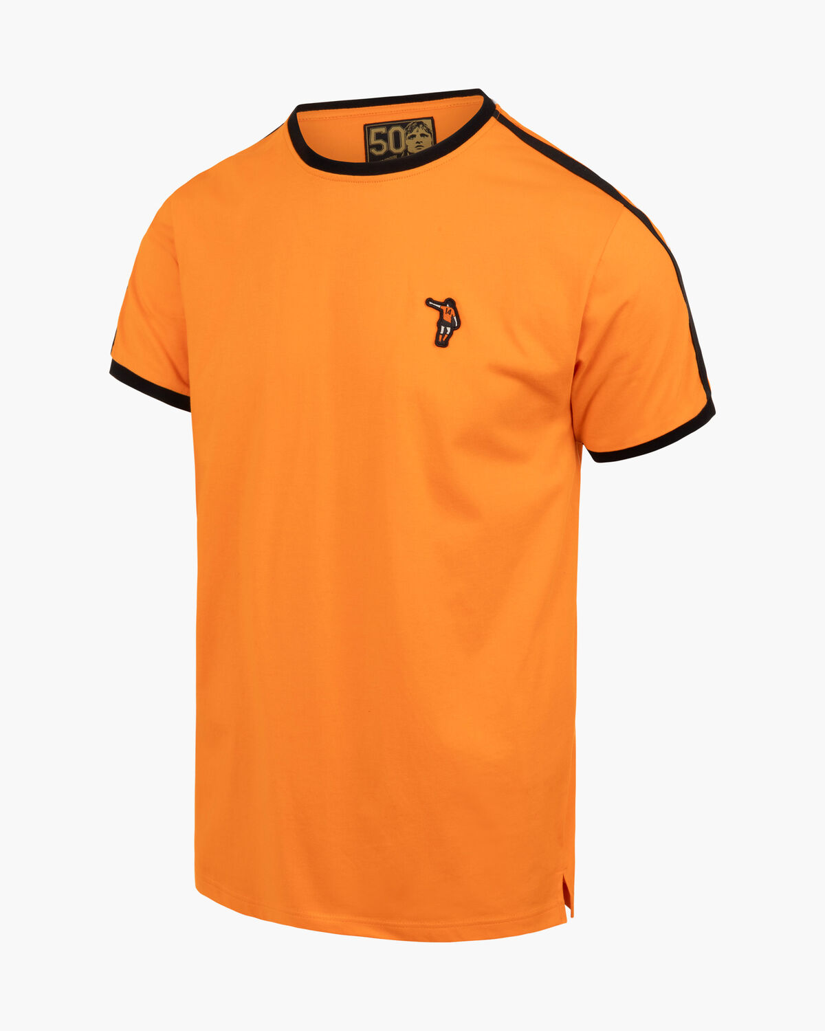 Dos Rayas Ringer Tee, Orange, hi-res