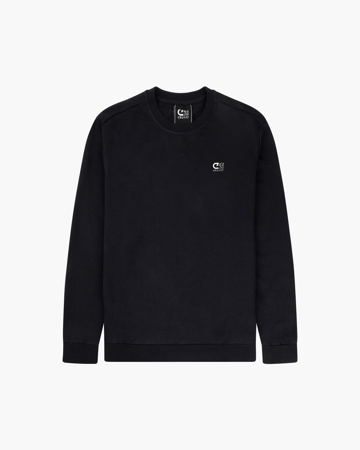 Classic Crewneck, Black/White, hi-res