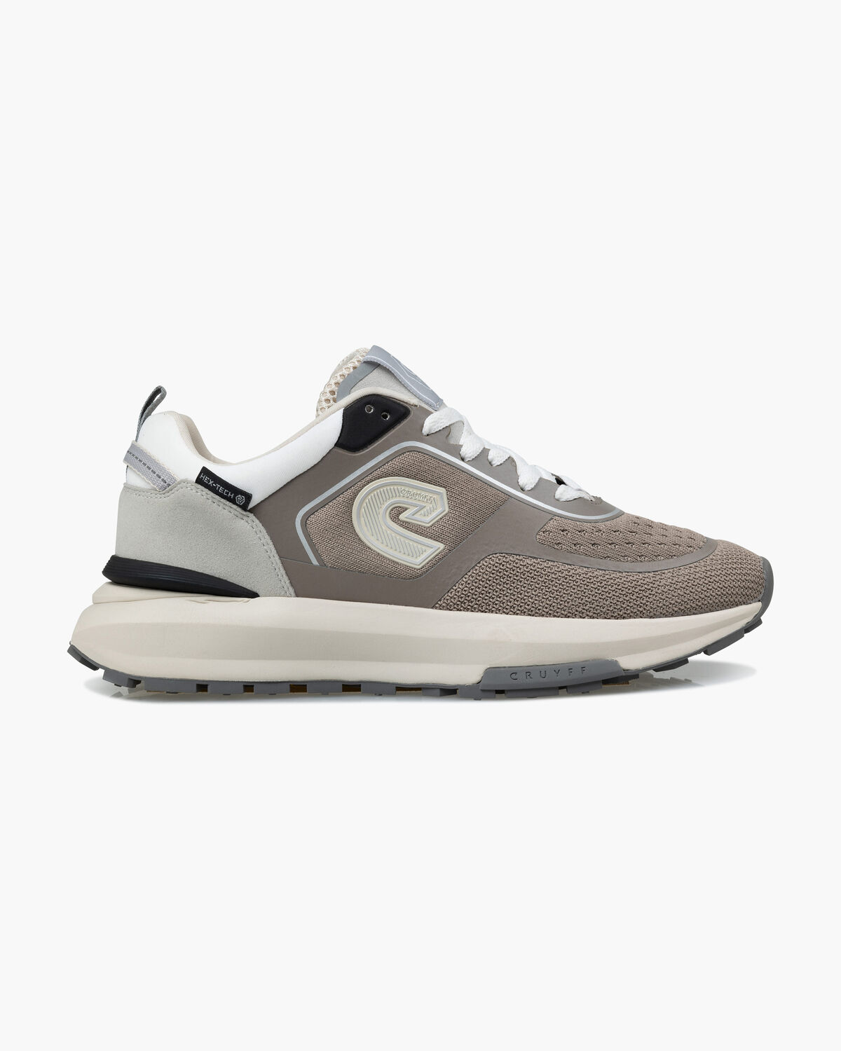 Fuzeknit, Brown/White, hi-res