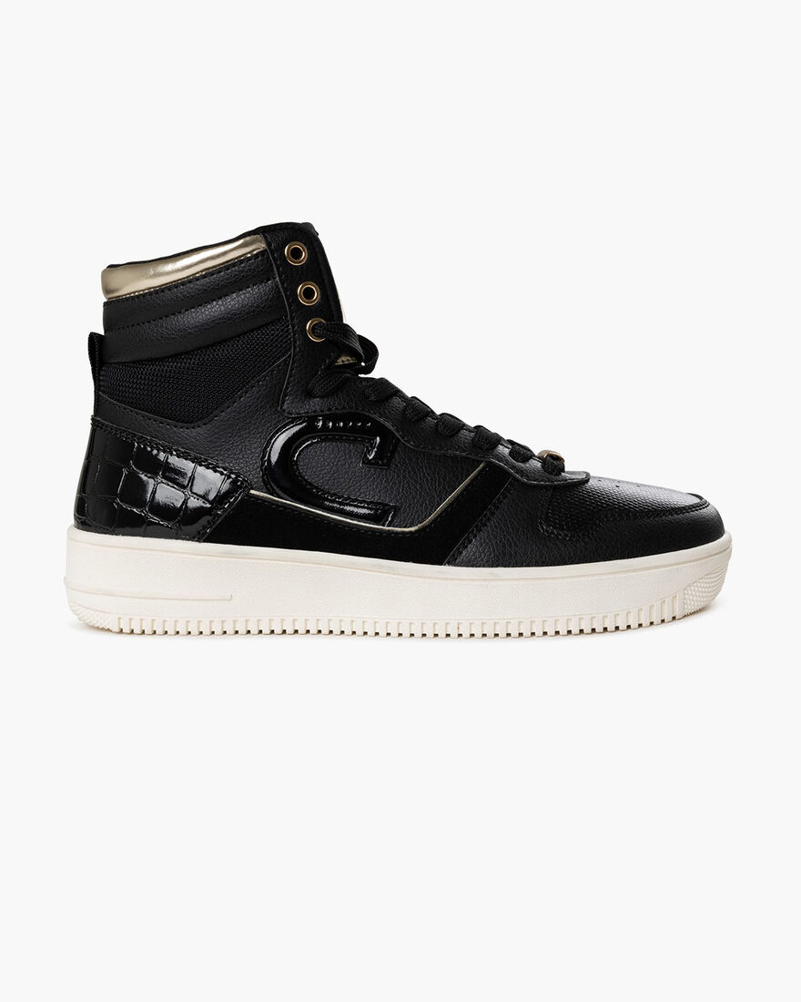 Campo High Lux - Tumbled/Suede/Patent, Black, hi-res
