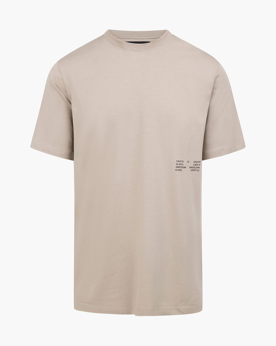 Mica Tee - 95% Cotton 5% Elastane, Sand, hi-res