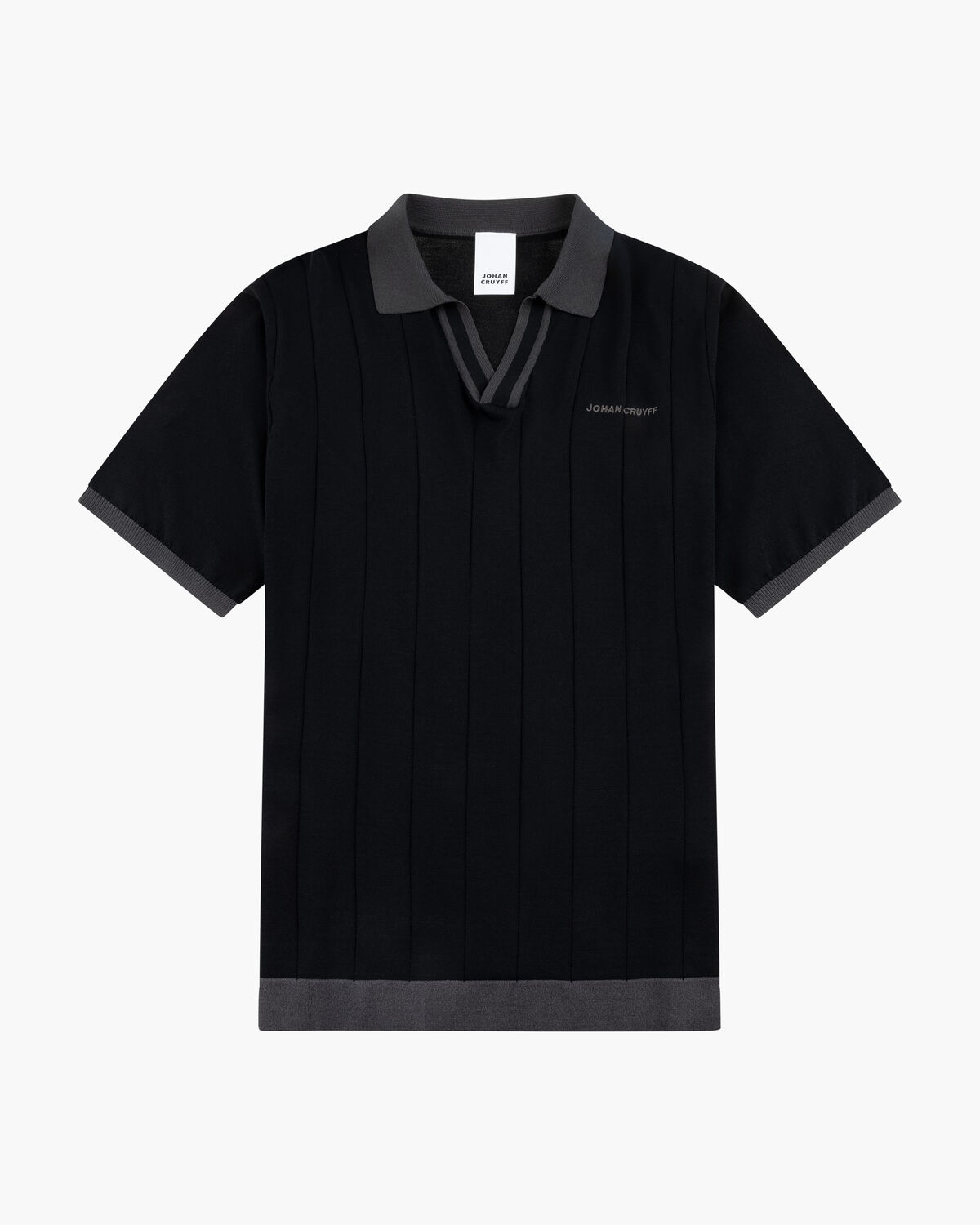 Retro Sport Polo, Black, hi-res