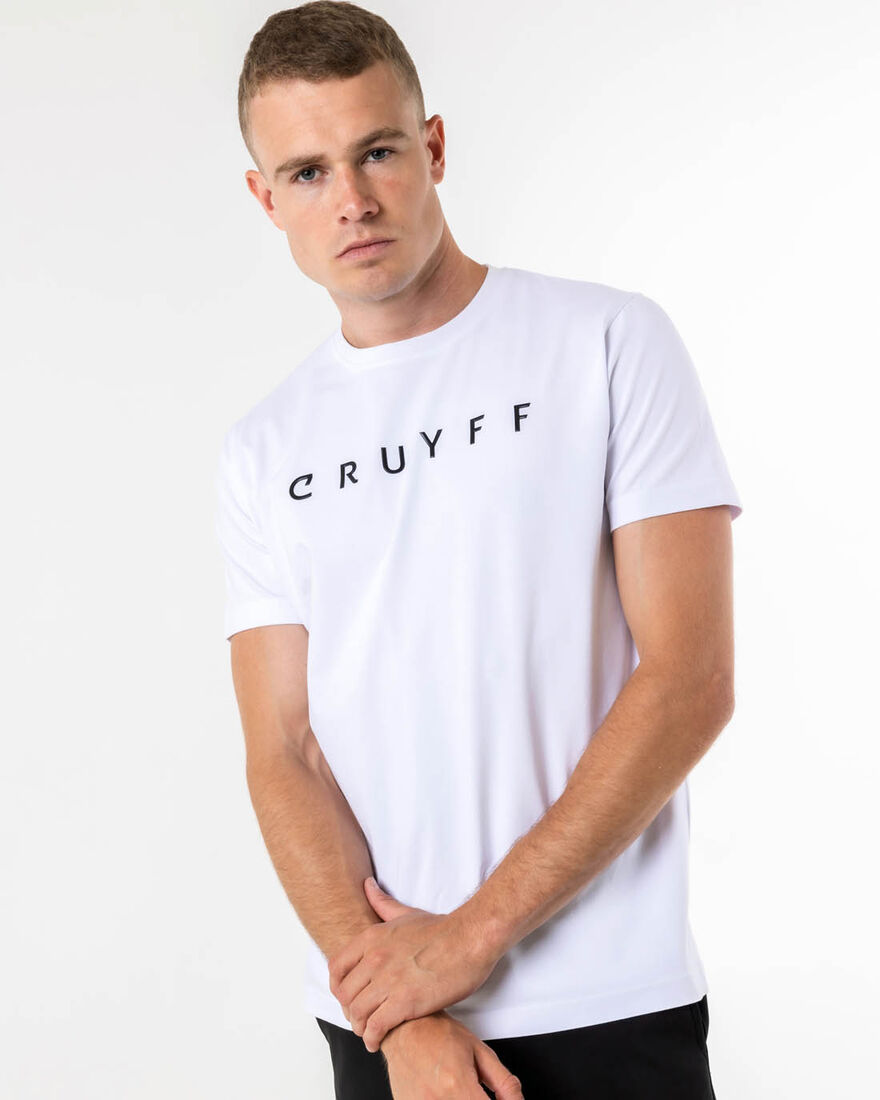 Camillo Tee - 95% Cotton / 5% Elastane, White, hi-res