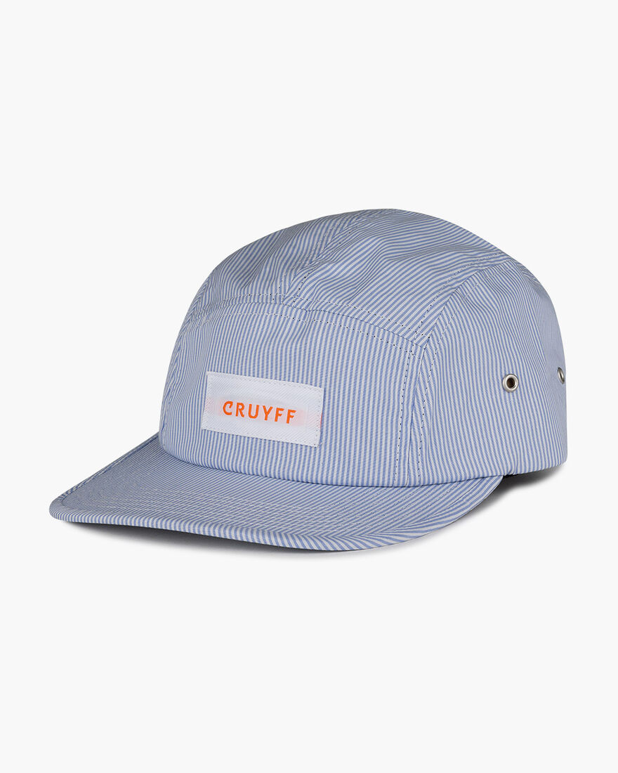 Cruyff Bruno 5 Panel Cap, Navy, hi-res