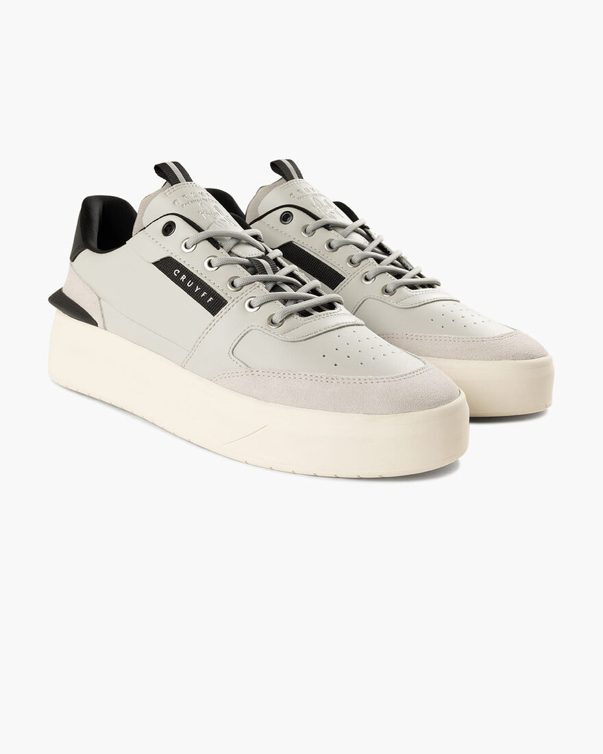 Endorsed Tennis - Soft Leather/Suede, Light Grey, hi-res