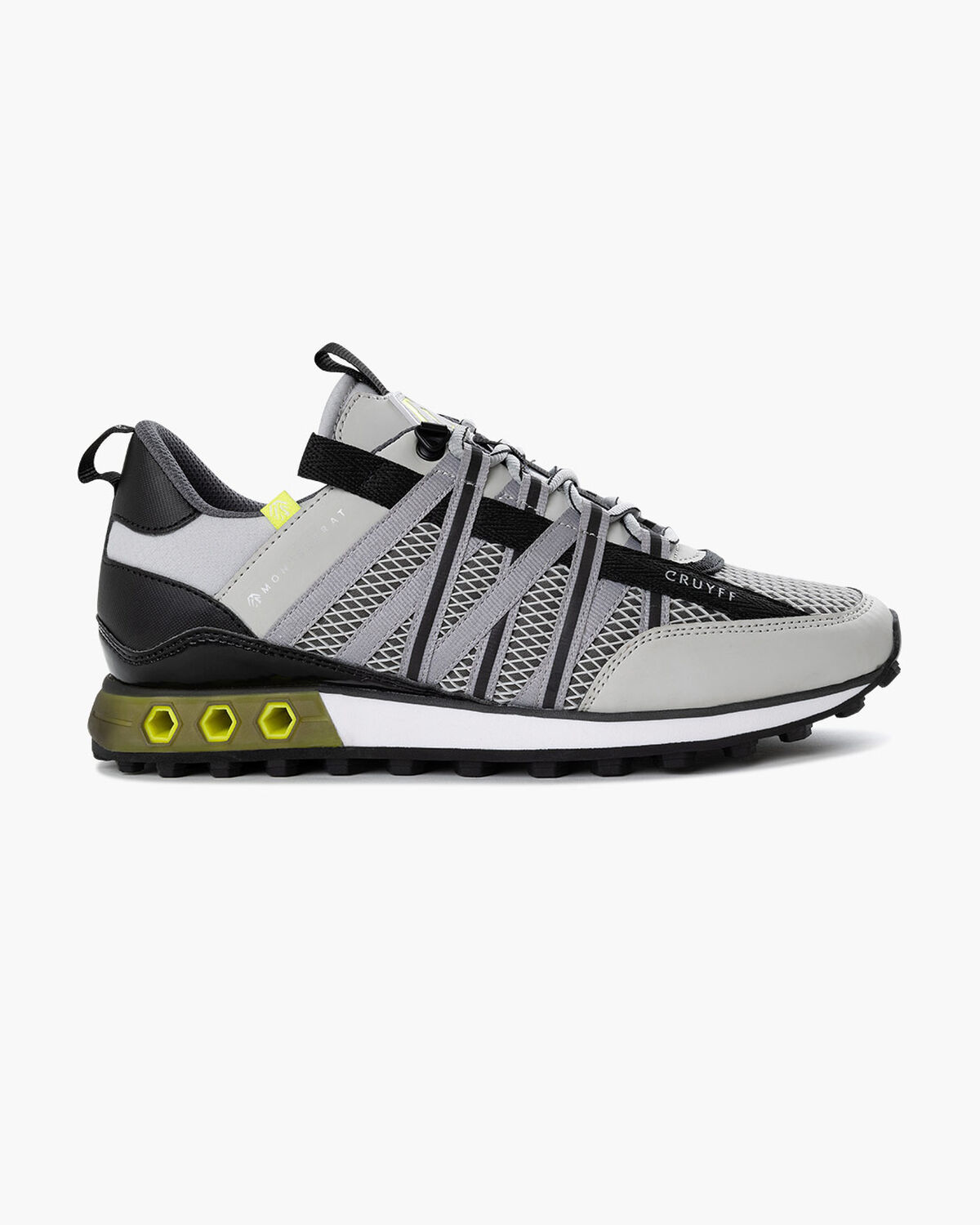 Fearia \\ Montserrat - Rubber Mesh/Matt, Grey/Yellow, hi-res