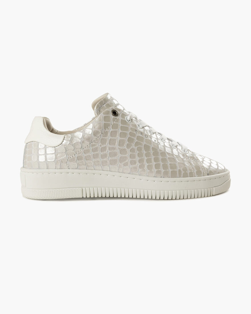 Joan - Croco Printed Leather/Leather, Silver, hi-res