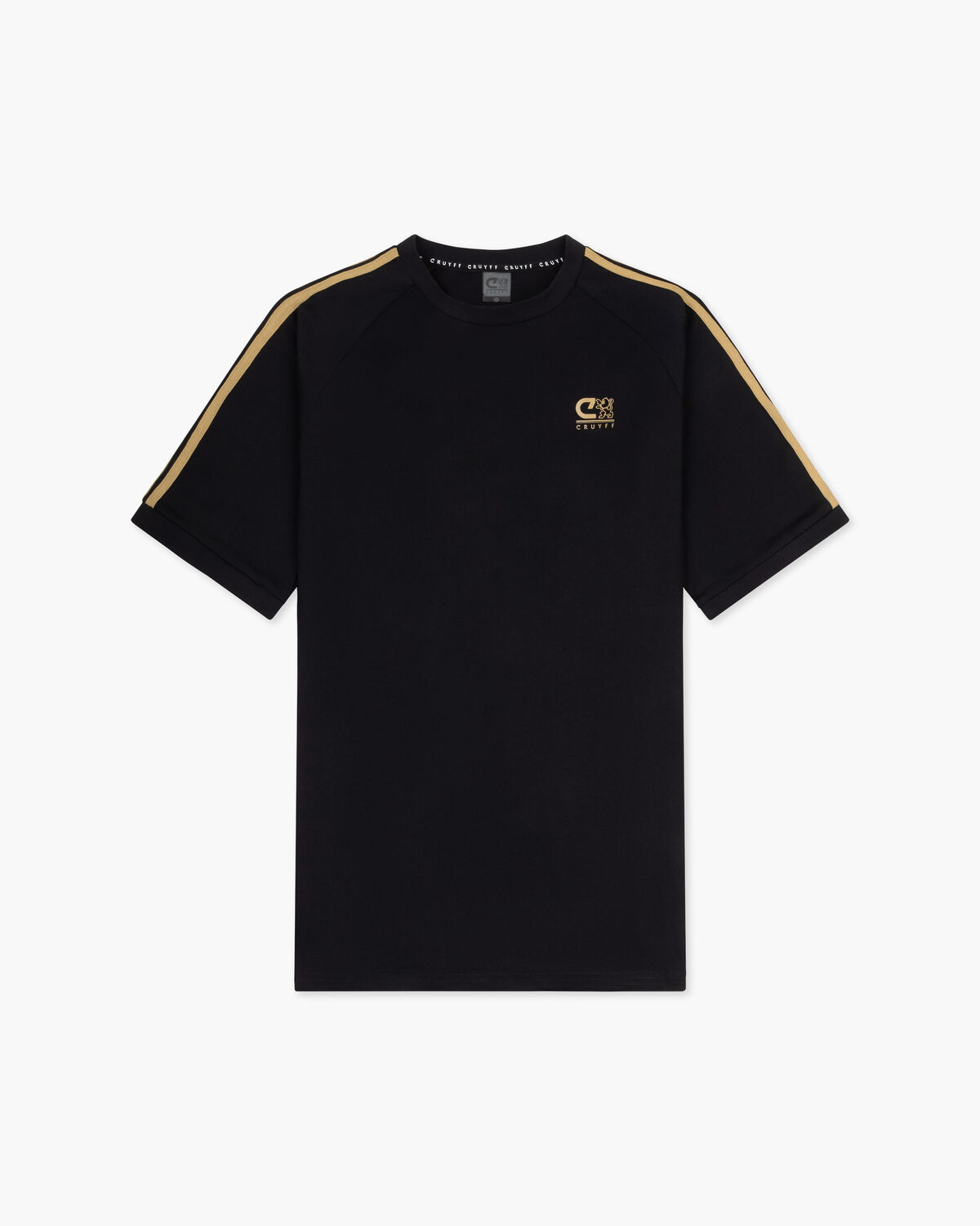 Onyx Tee, Black/Gold, hi-res