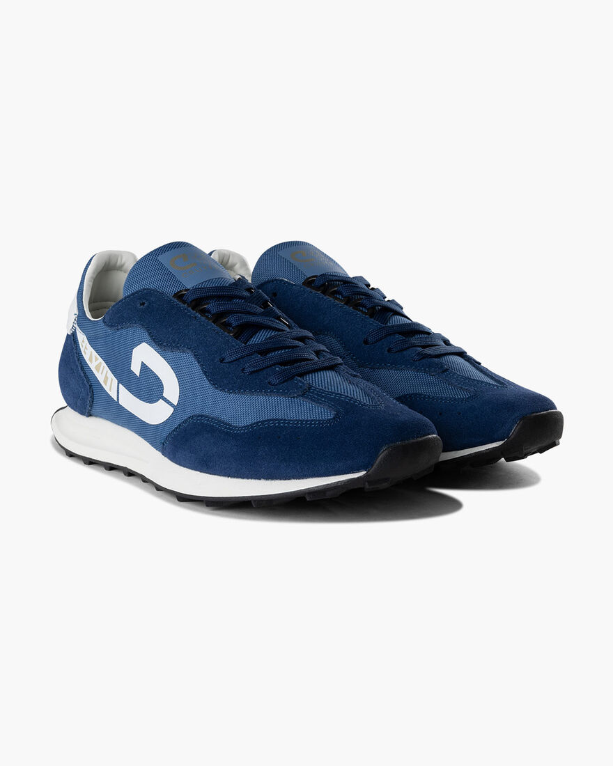 Londra Walk - Suede/Nylon, Blue, hi-res
