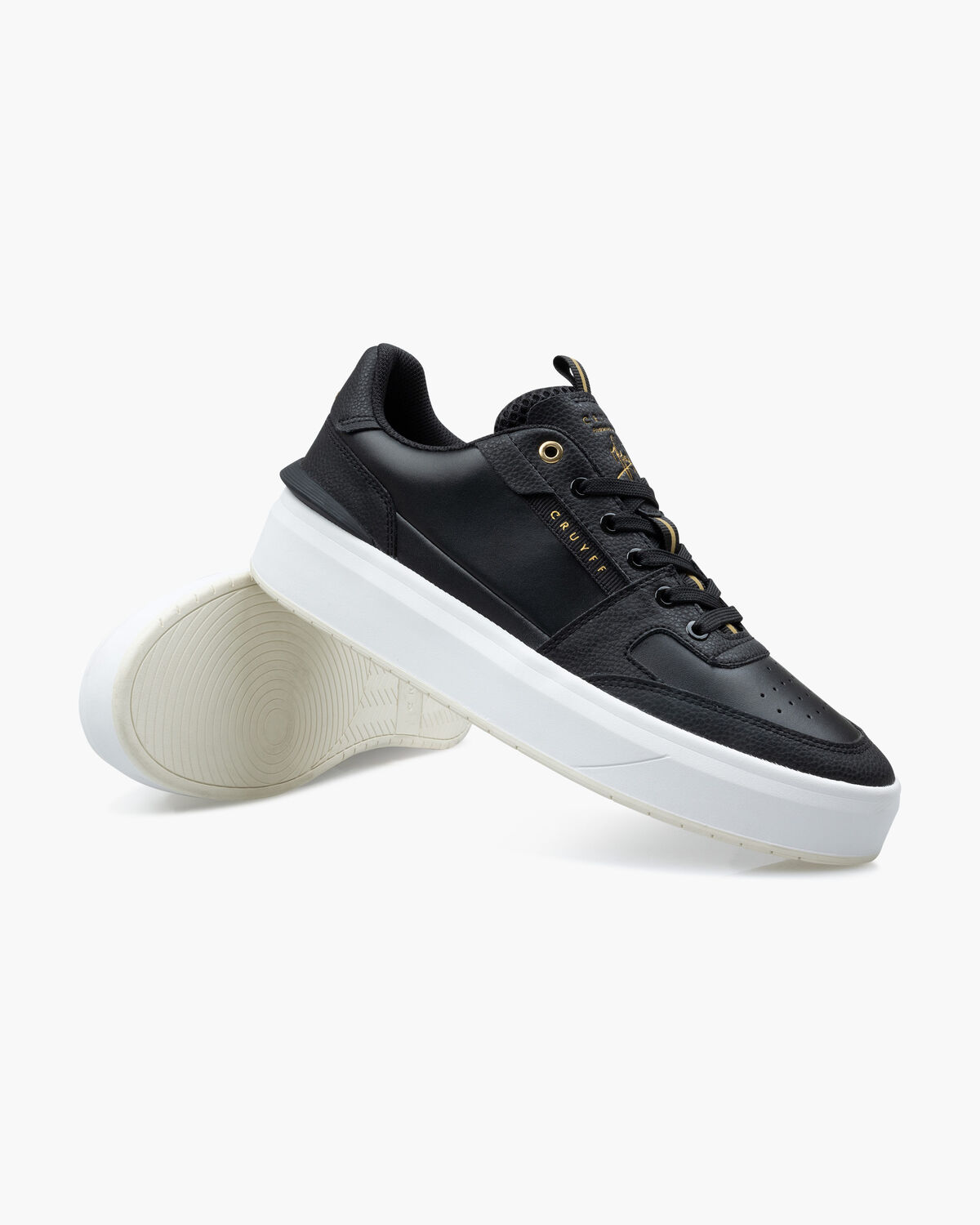 Endorsed Tennis, Black/Gold, hi-res