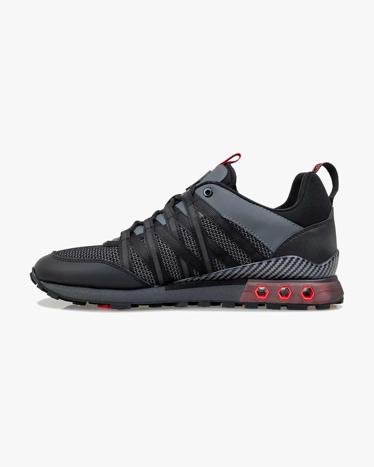 Fearia Hex, Black/Red, hi-res