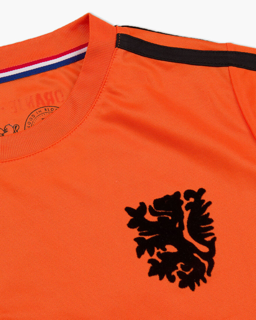 Cruyff Euro Croptop, Orange, hi-res
