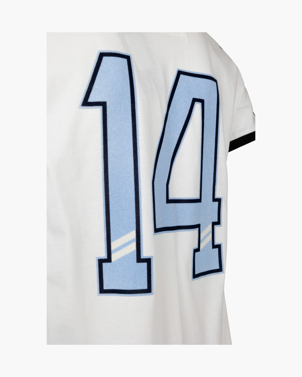 Dos Rayas Ringer Tee, Off white, hi-res