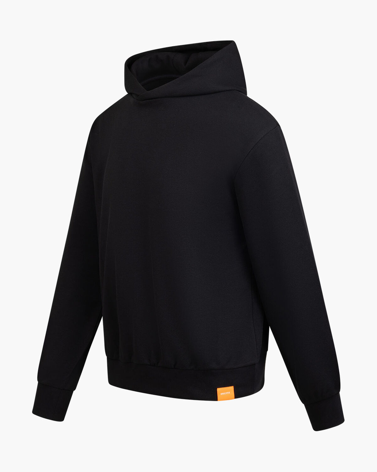 Pique Hoodie, Black, hi-res