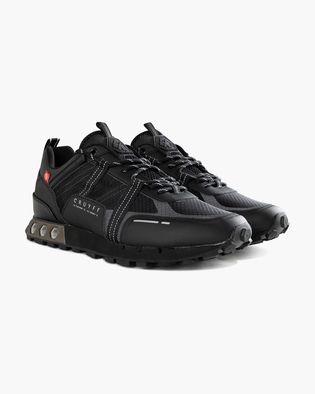 Inter Lace \\ Montserrat, Black/Black, hi-res