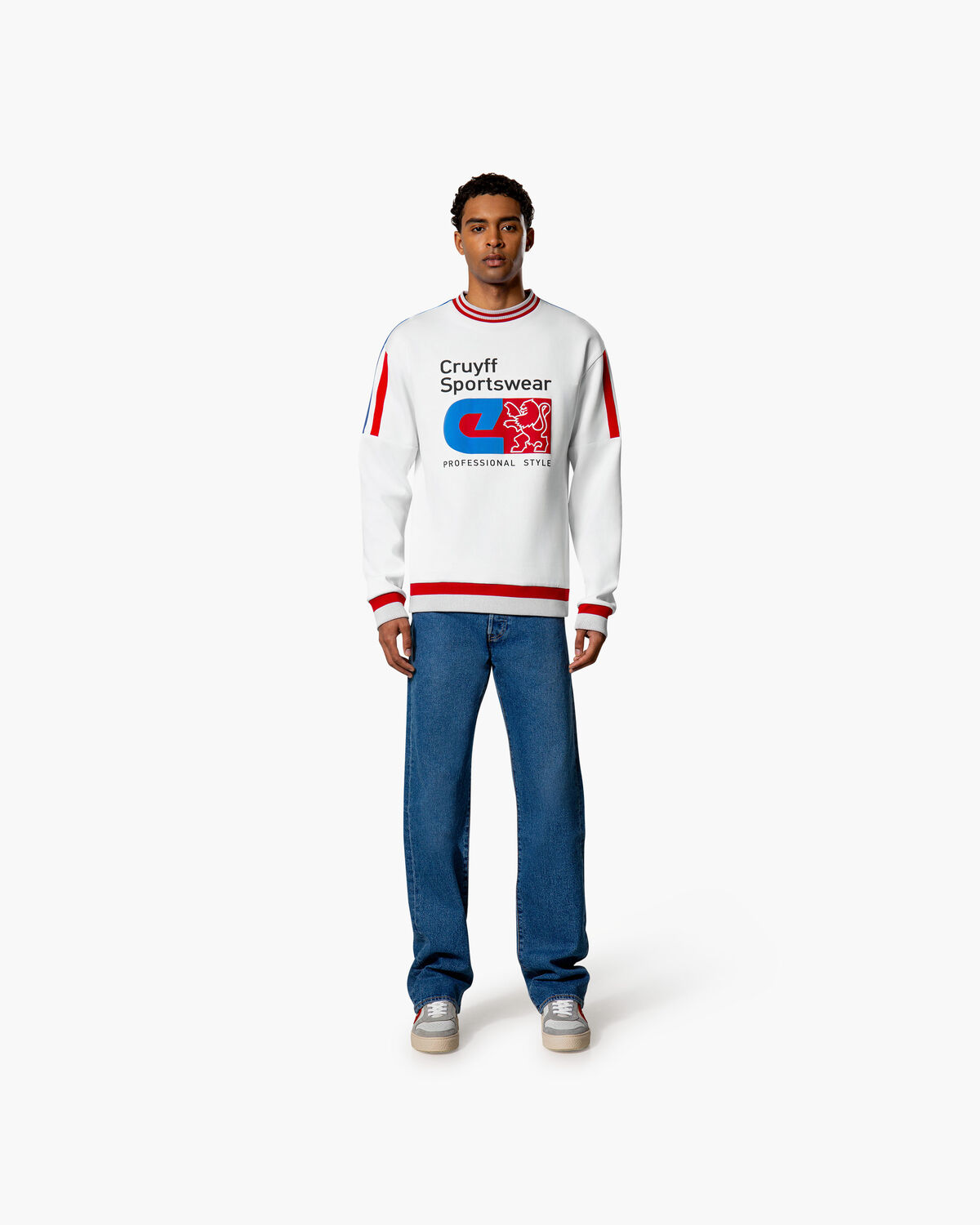 Classico Sweatshirt, White, hi-res