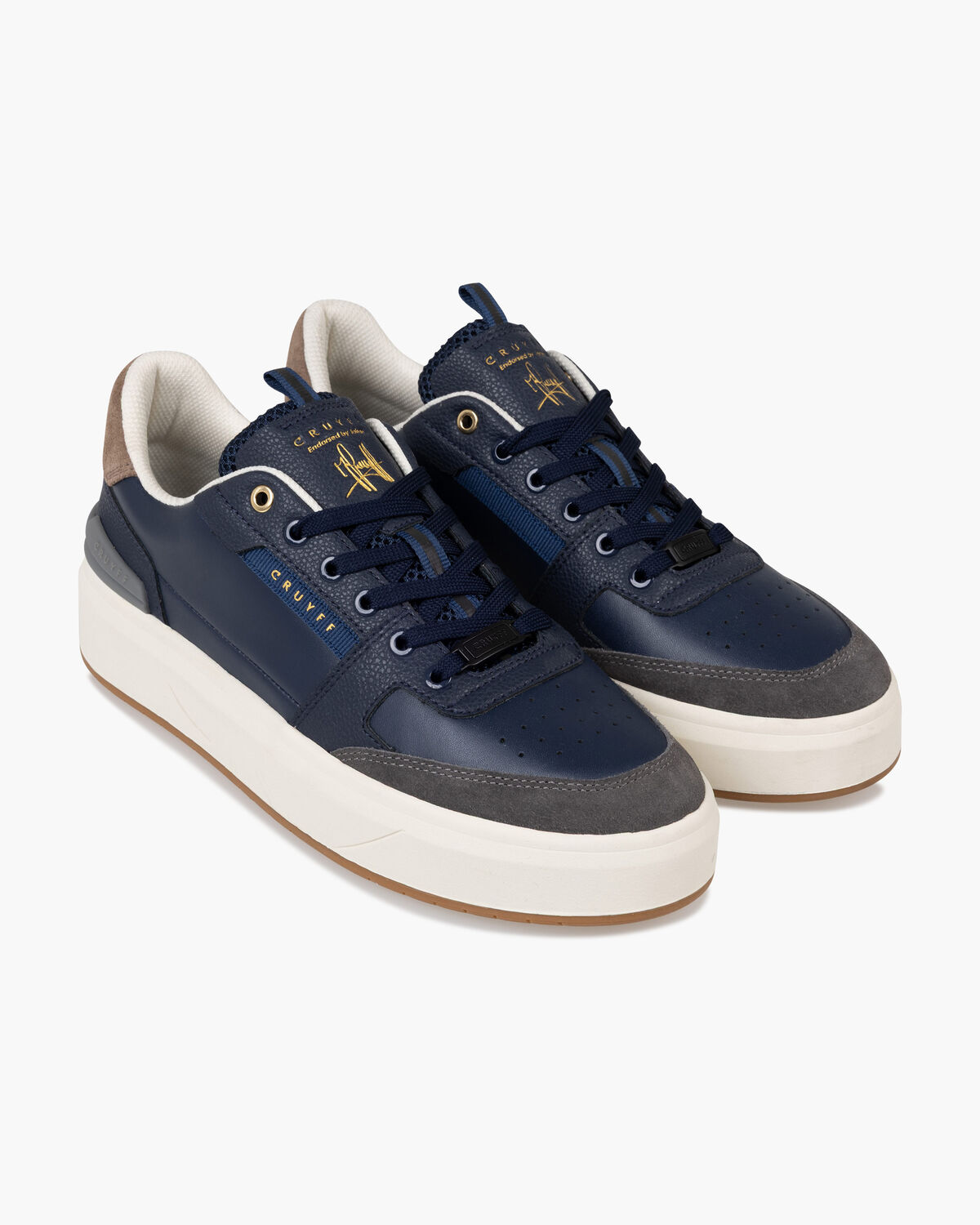 Endorsed Tennis, Navy/Brown, hi-res