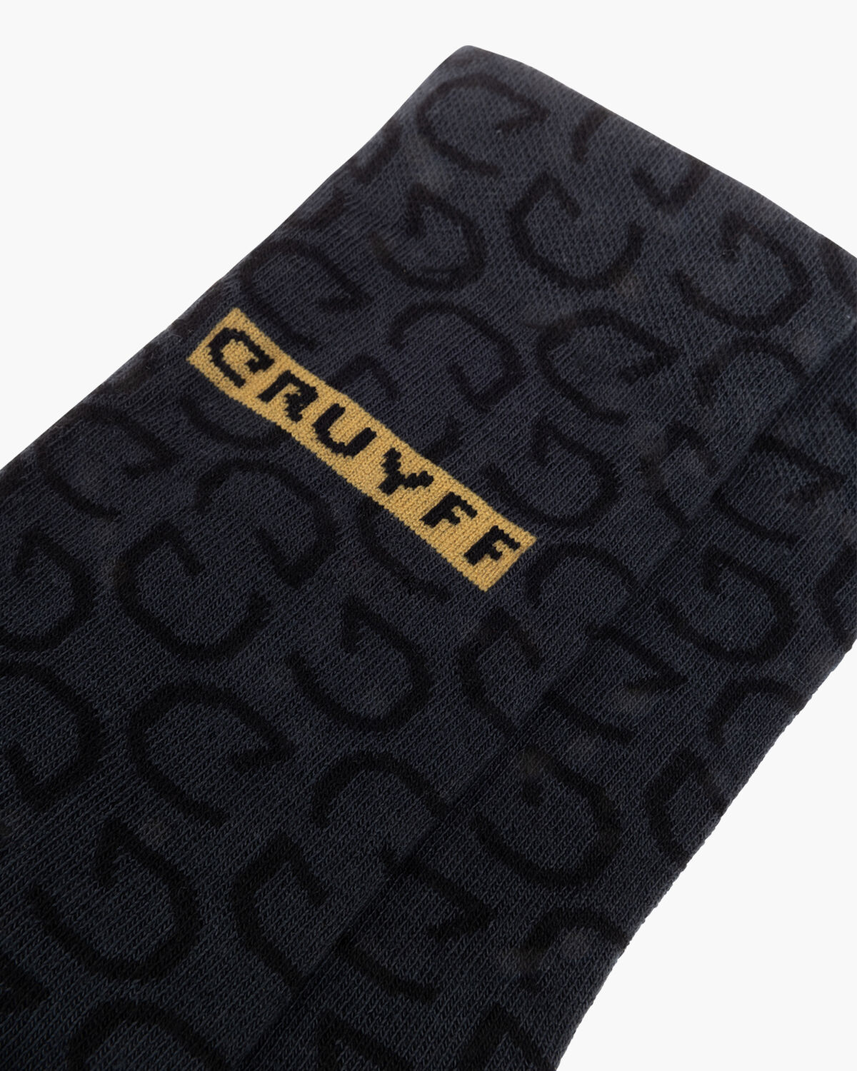 Monogram Socks, Black/Gold, hi-res