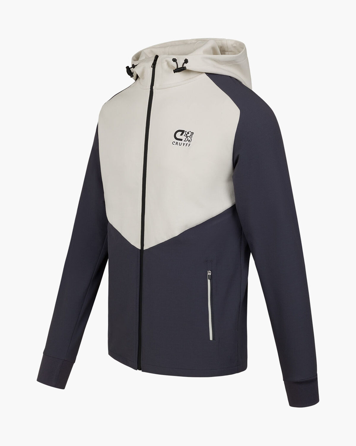 Ripstop Fleece Tracktop, Charcoal Grey, hi-res