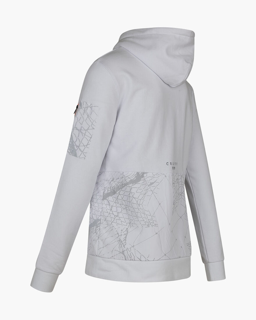 Rafael Hoody  - 65% Cotton 35% Polyester, White, hi-res