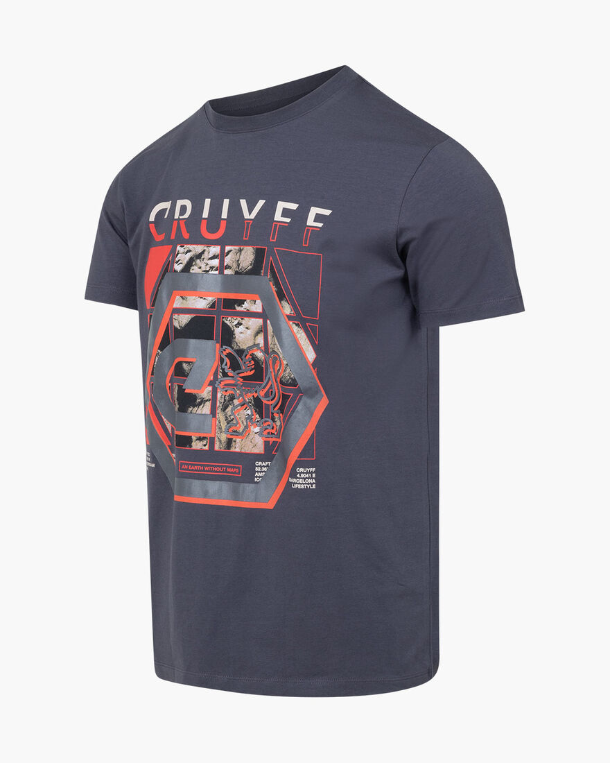 Platform Tee, Charcoal Grey, hi-res