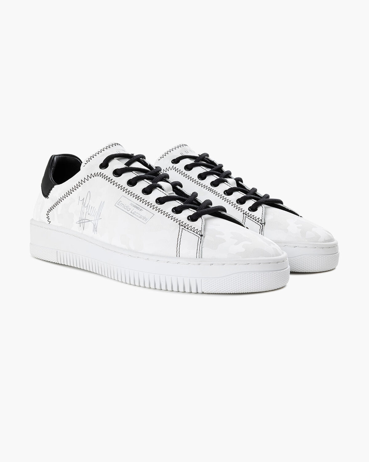 Joan - Camo leather/Matt, White, hi-res