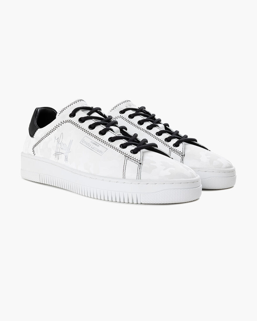 Joan - Camo leather/Matt, White, hi-res