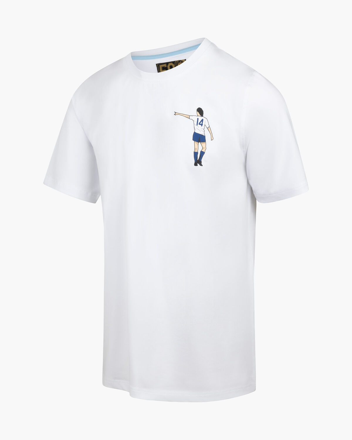 Dos Rayas Graphic Tee, White, hi-res