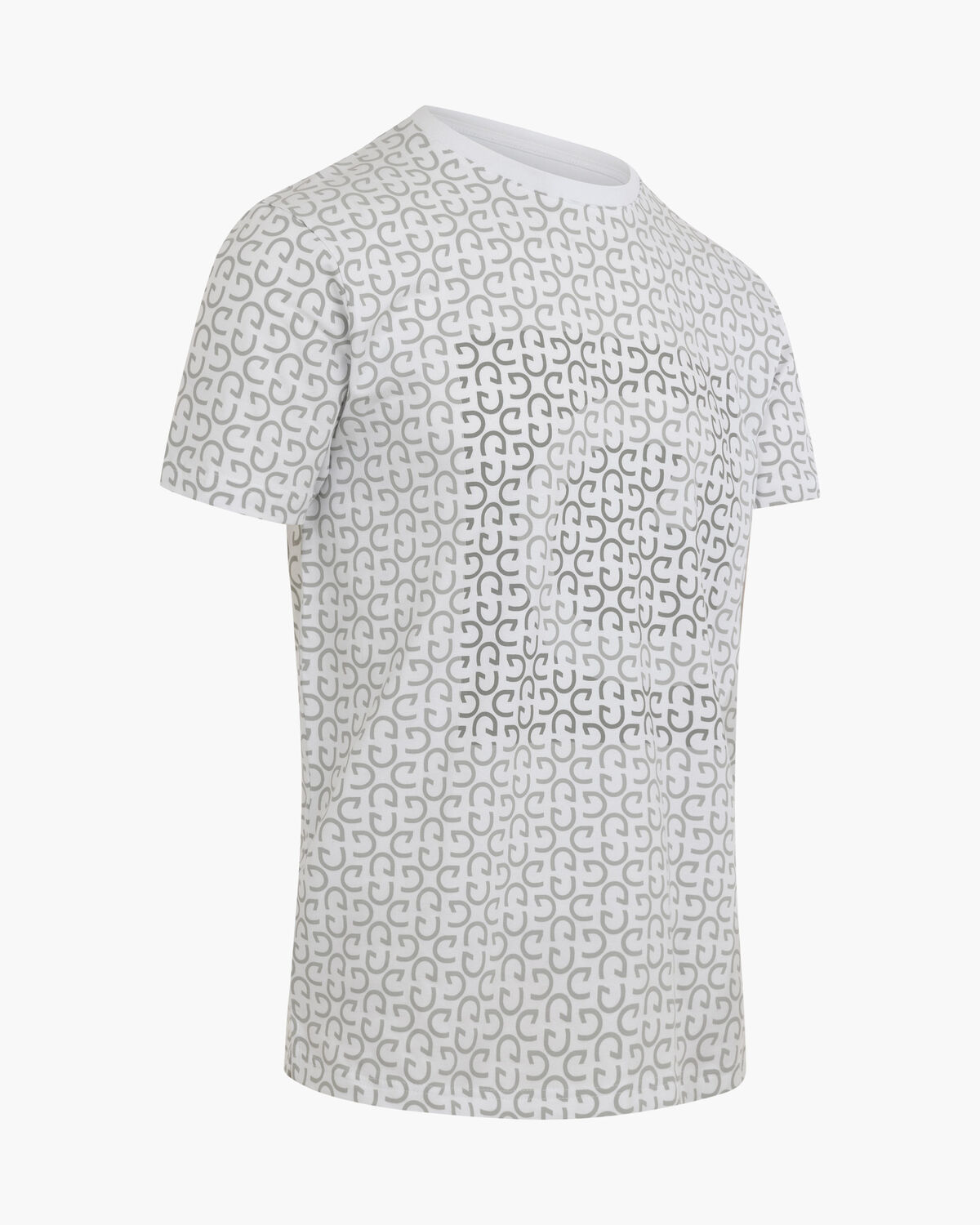 Tyron Tee, White/Gold, hi-res