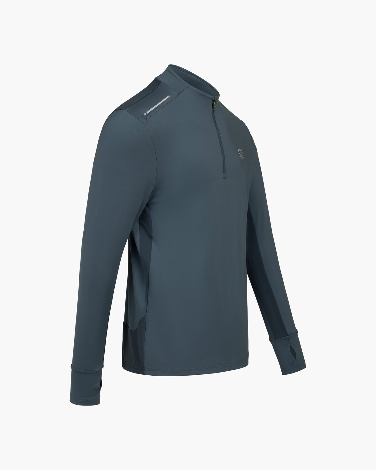 Ametrine 1/4 Zip Top, Dark grey, hi-res