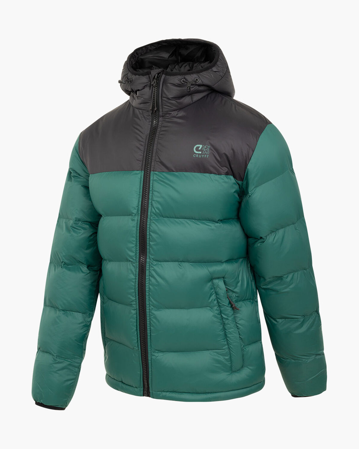 Puffer Jacket, Dark green, hi-res