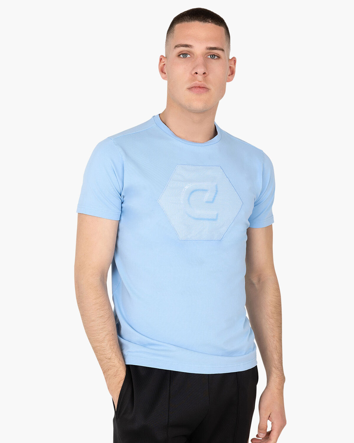 Eduardo T-shirt, Blue, hi-res