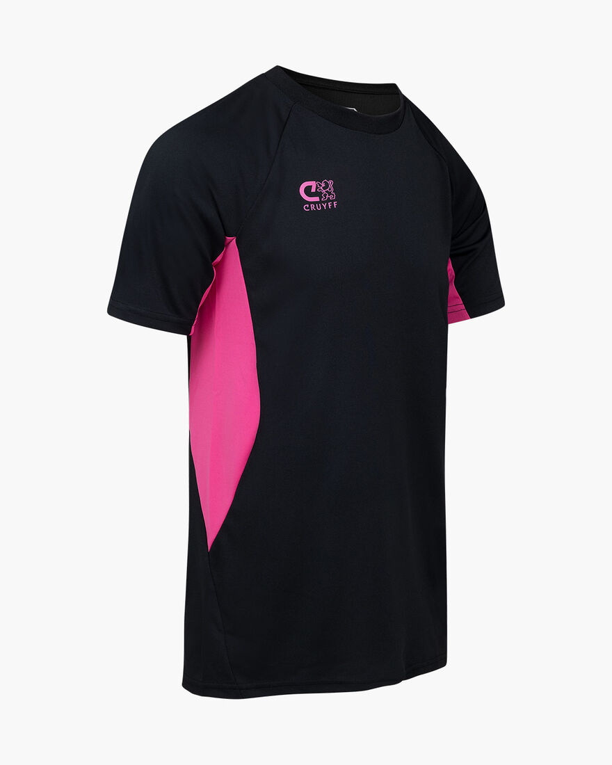 Cruyff Tech Turn Shirt Senior, Black/Miscellaneous, hi-res