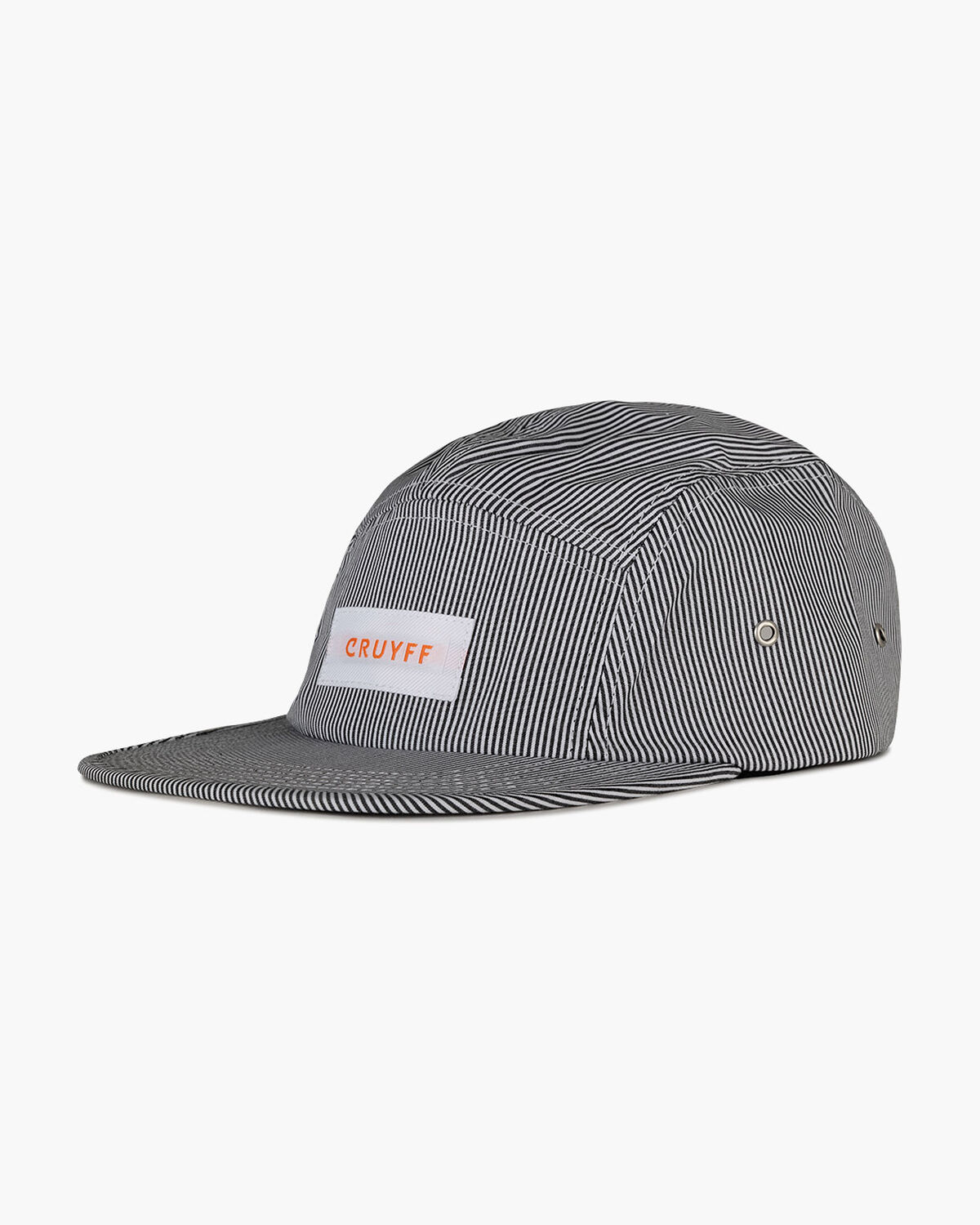 Cruyff Bruno 5 Panel Cap, Black, hi-res