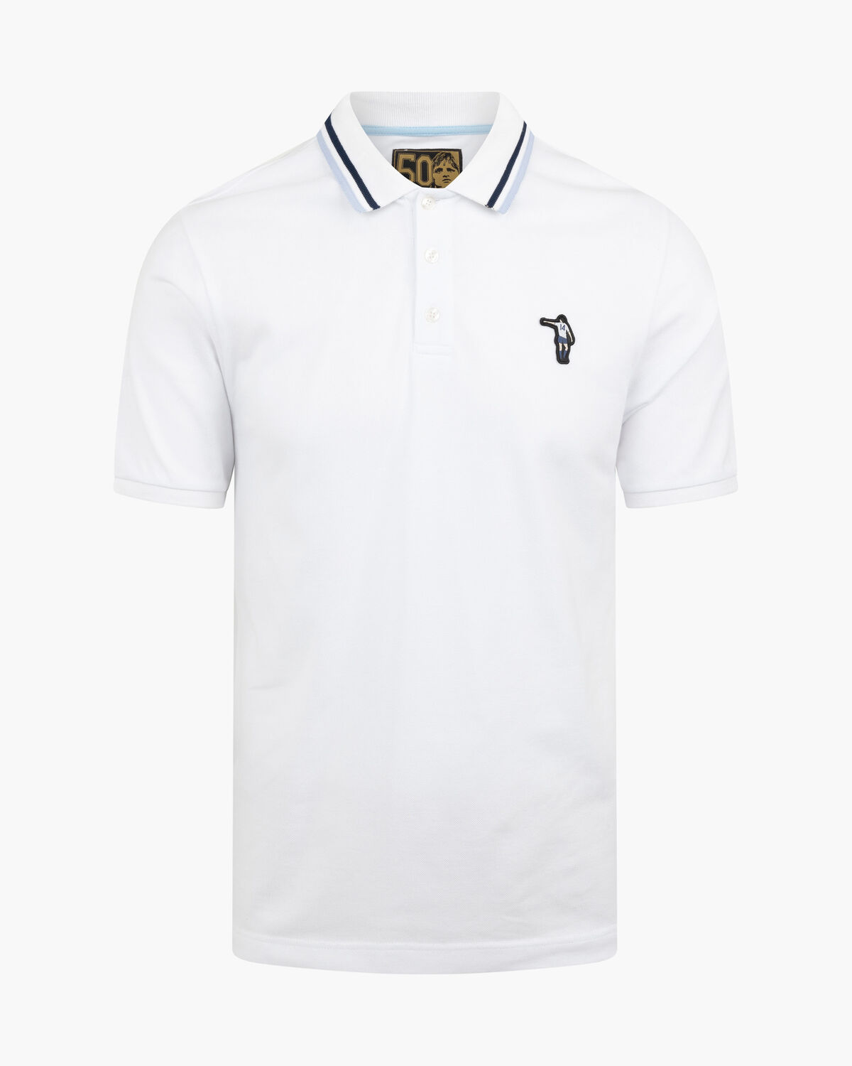 Dos Rayas Polo, White, hi-res