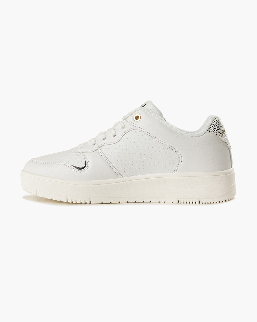 Indoor Royal - Tumbled/Soft Grain + Perf., White/Black, hi-res