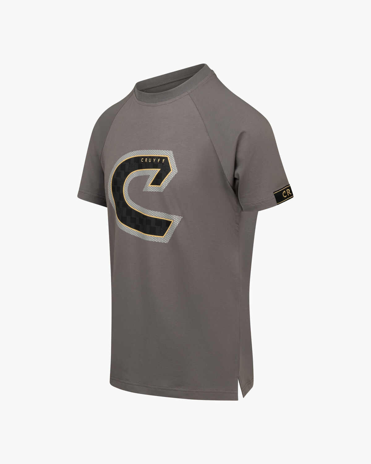 C-Tee, Grey/Gold, hi-res