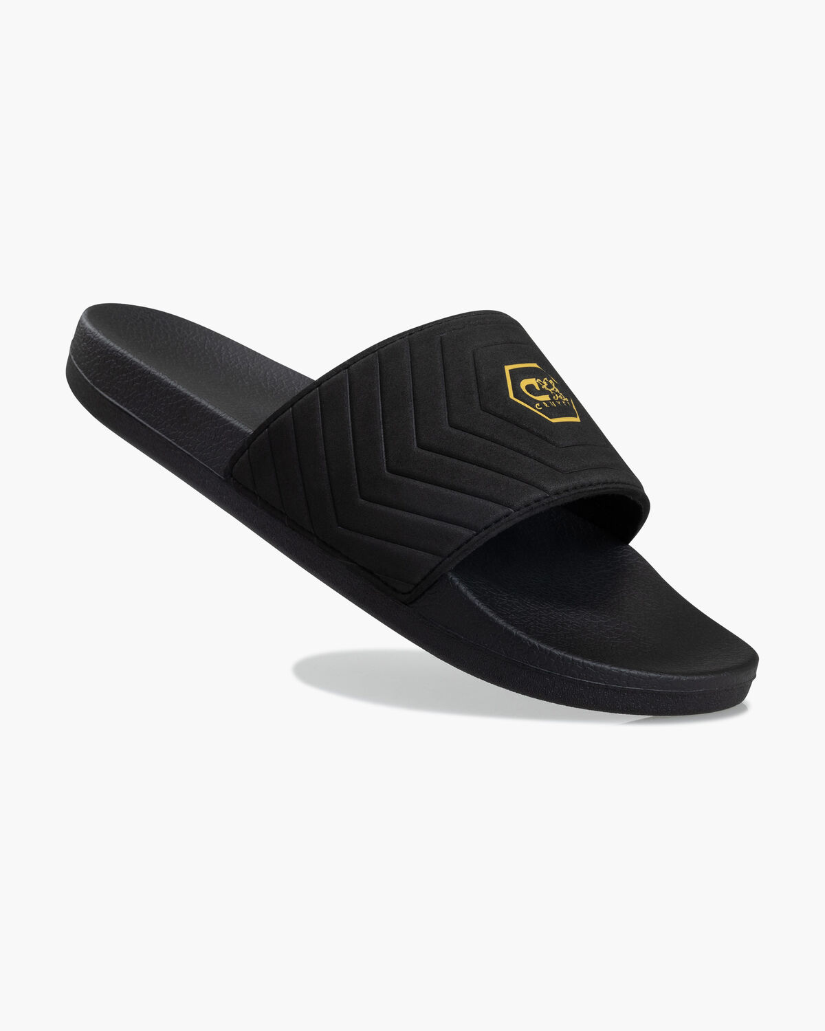 Hex Slide, Black/Gold, hi-res