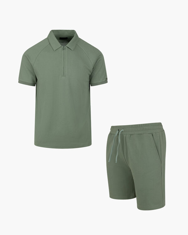 Twill Polo Suit