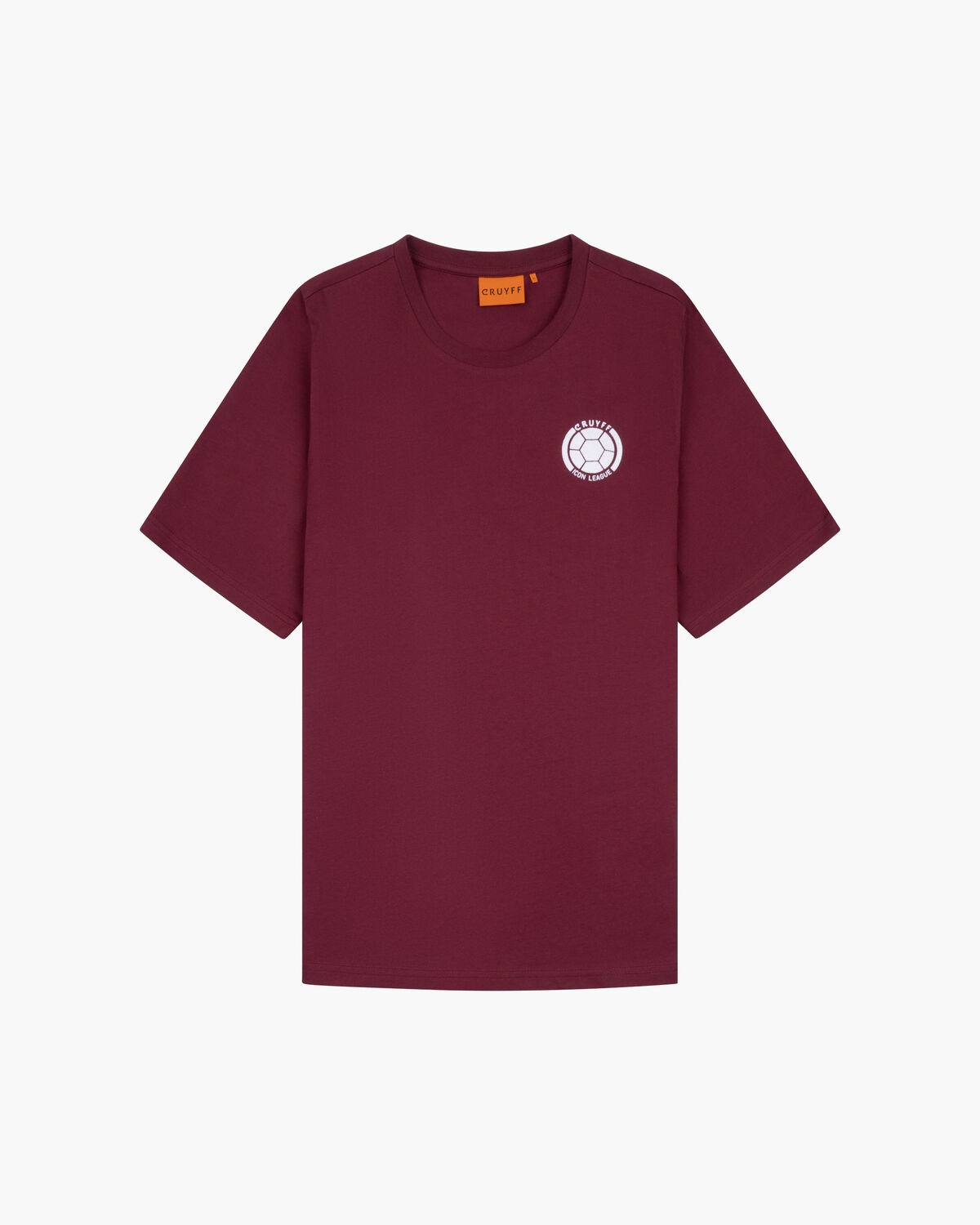 Team Cruyff Tee, Bordeaux, hi-res