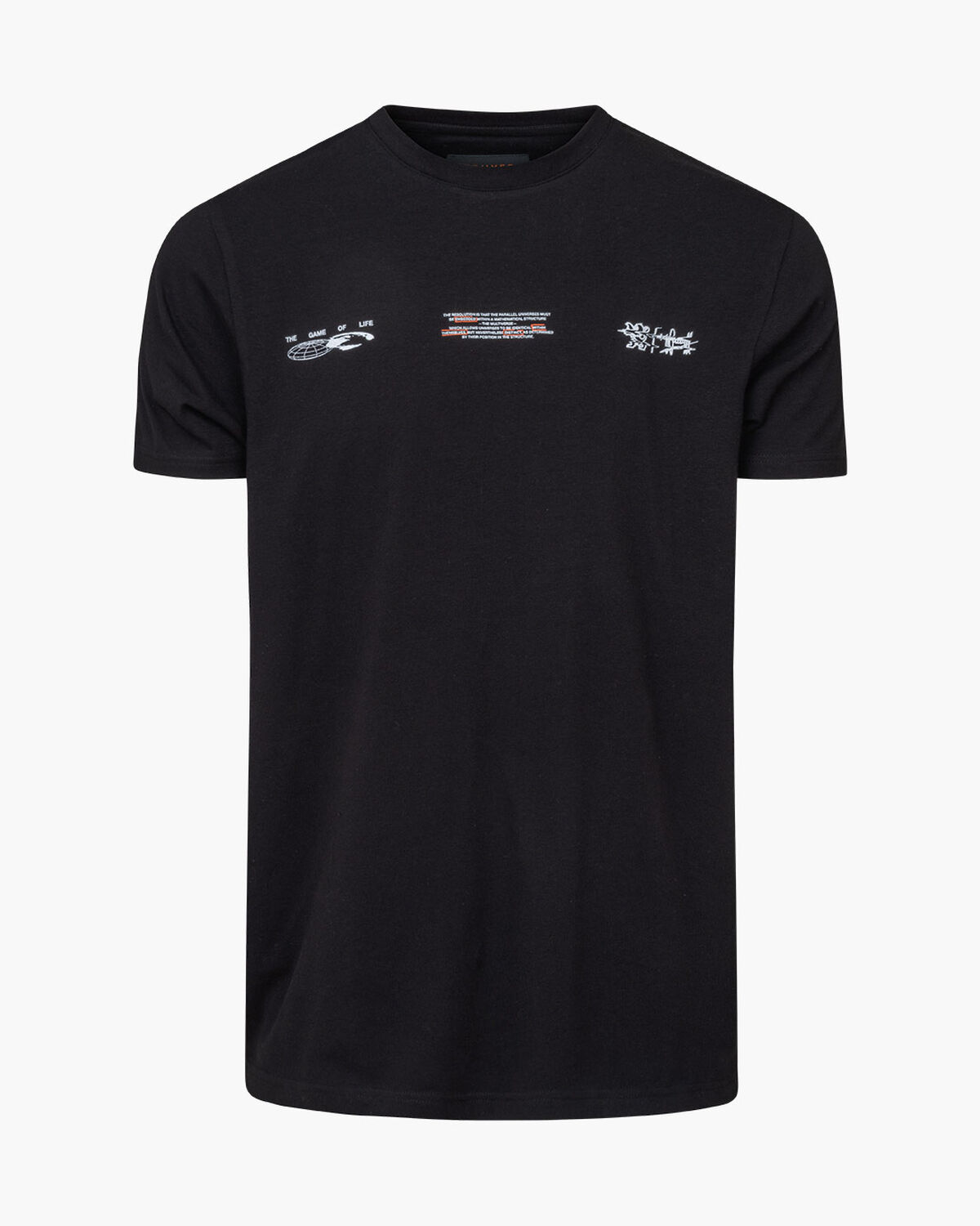 Morris Tee - 95% Co 5%Ea, Black, hi-res