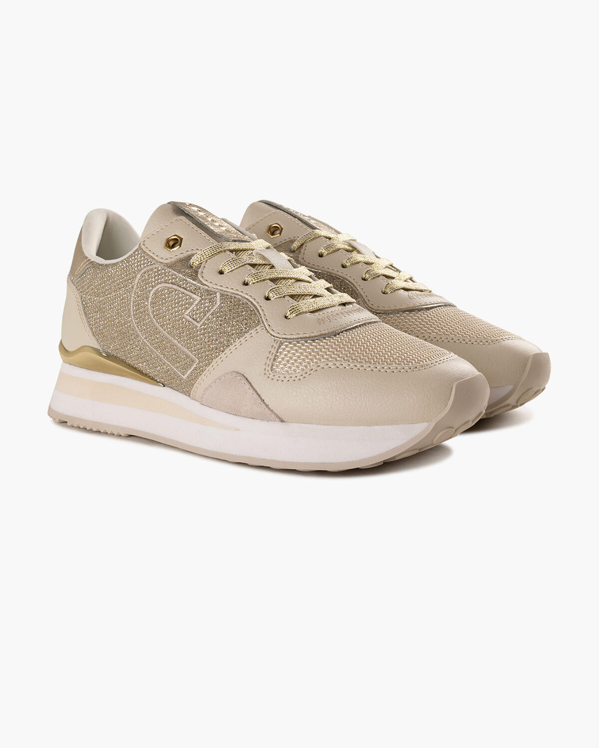 Parkrunner Lux - Tumbled/Textile/Suede, Crème, hi-res