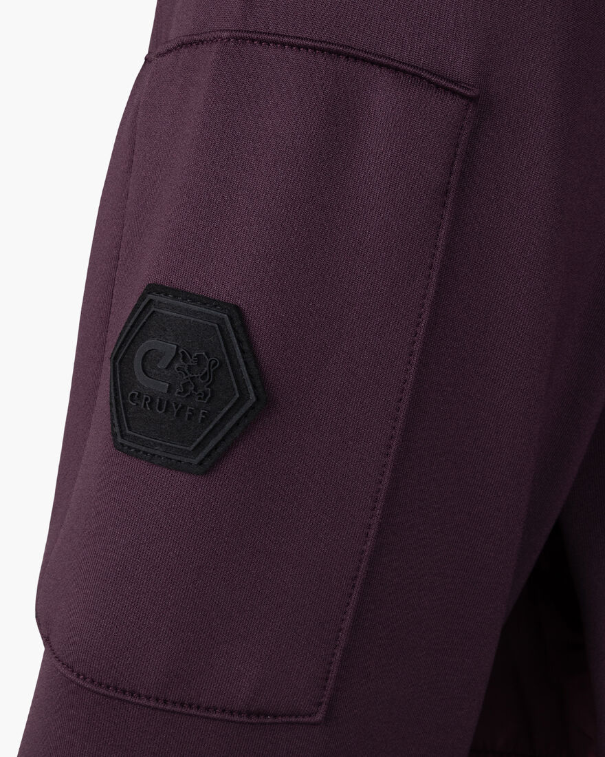 Moniro Track Top, Wine, hi-res