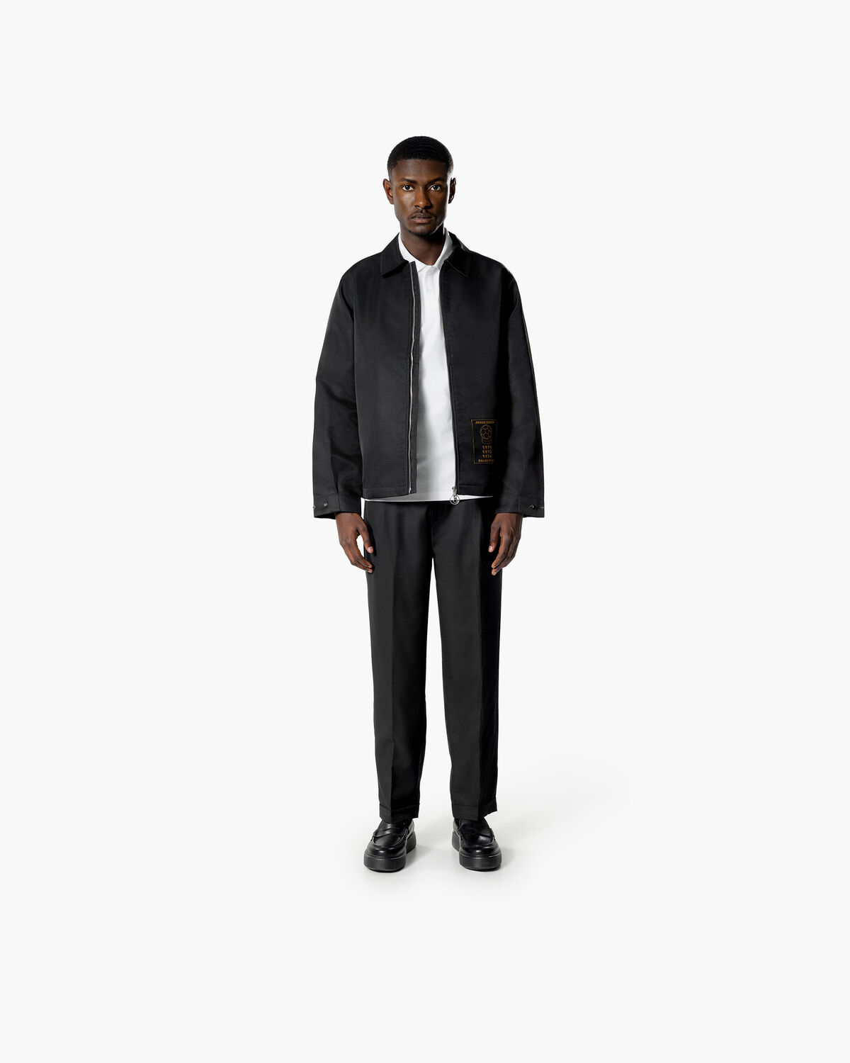 Harrington Jacket, Black, hi-res