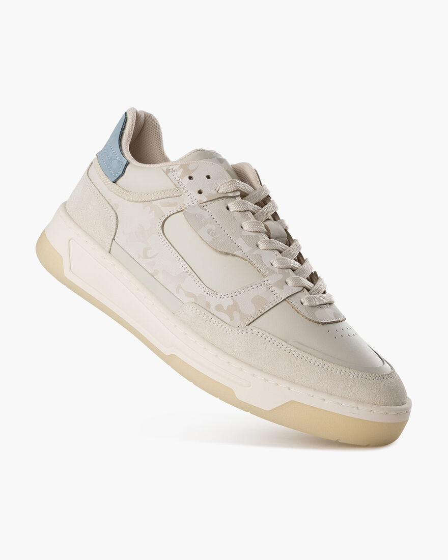 Nemes Mid - Soft Nappa/Camo leather, Crème, hi-res