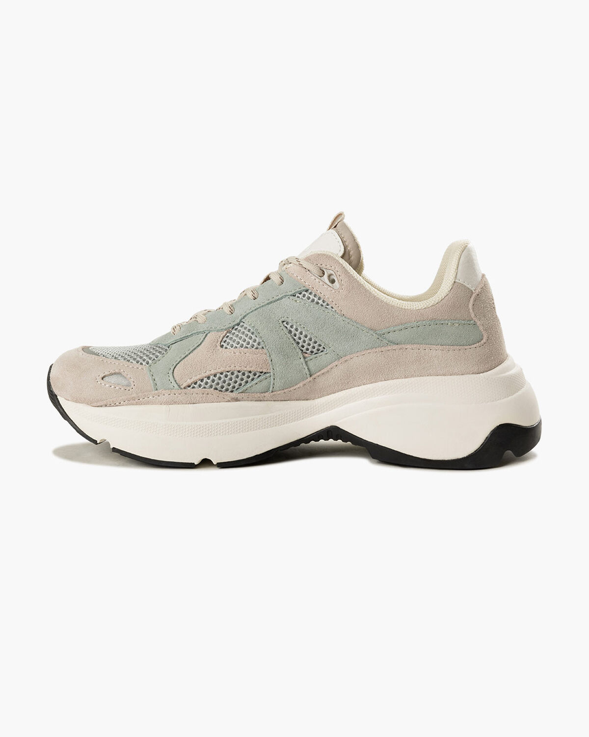 June - Suede/Mesh, Blue/Brown, hi-res