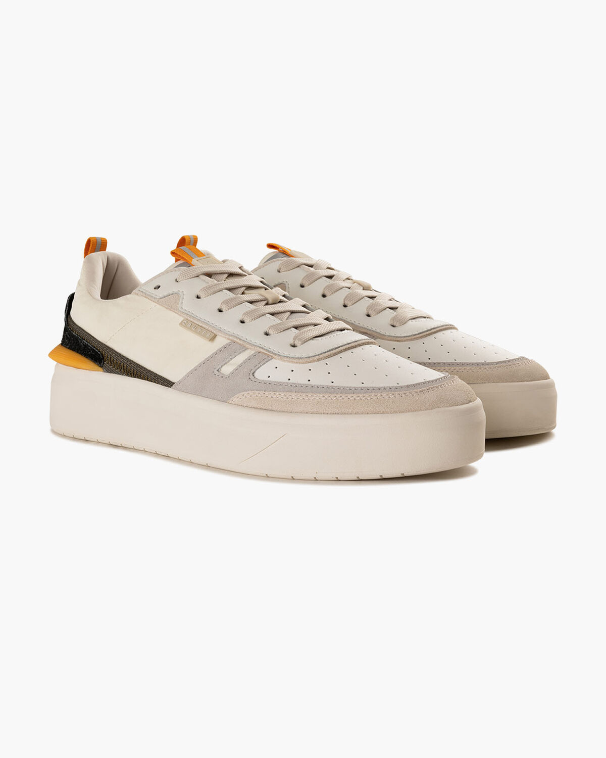 Cambria - Soft Leather/Crepe Nylon/Suede, Off white, hi-res